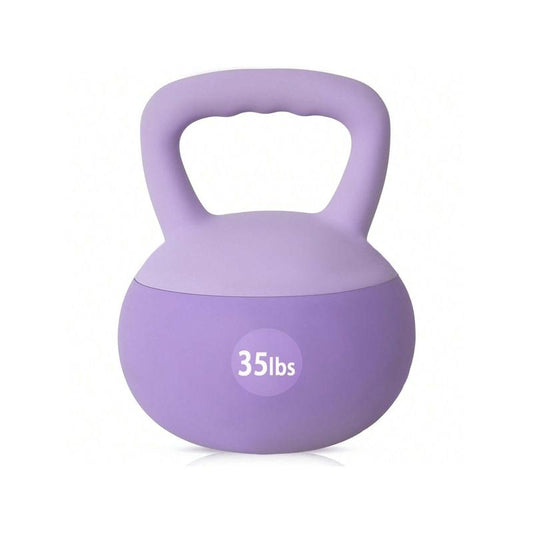 Soft Kettlebells,Iron Sand Filled Weights Strength Training Kettlebells,Shock-Proof Weights and Wide-Grip Handle,Fitness Soft Kettlebells for Women Men,Home Gym Kettlebells